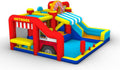 Store Theme Inflatable Bounce House With Slide And Blower