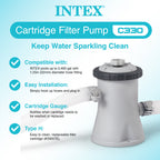 Intex 8ft x 30in Easy Set Inflatable Swimming Pool with 330 GPH Filter Pump — image 7