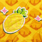 JLeisure 5' x 16.5" 3D Pineapple Inflatable Outdoor Kiddie Splash Swimming Pool — image 3