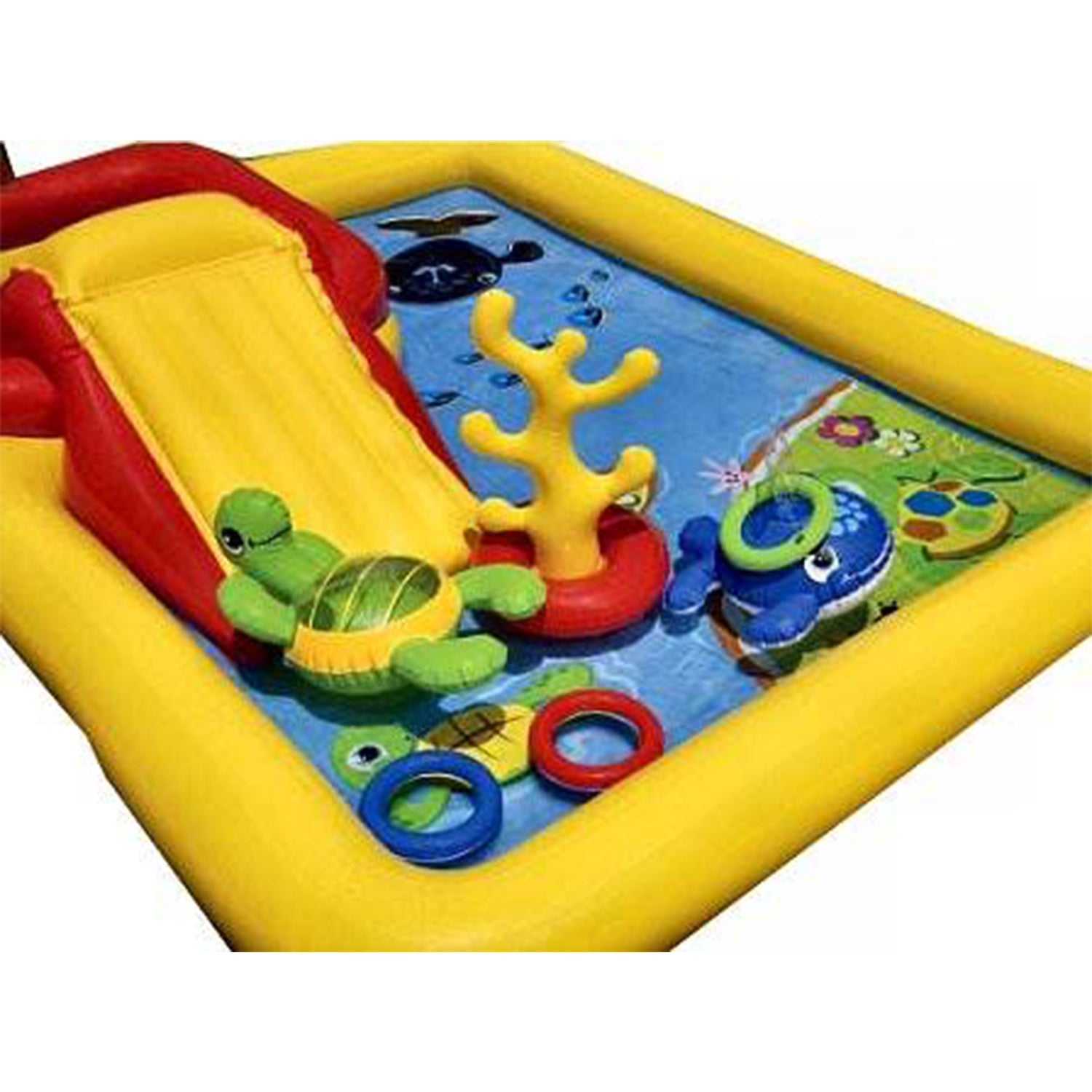 Intex 57454EP-DD Ocean Island Play Center Inflatable Wading Pool with Games — image 2